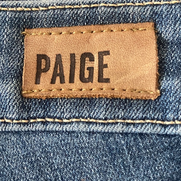 Paige Verdugo Ultra Skinny Factory Distressed Jeans - Picture 7 of 10